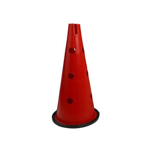 Helix Perforated Funnel - Red