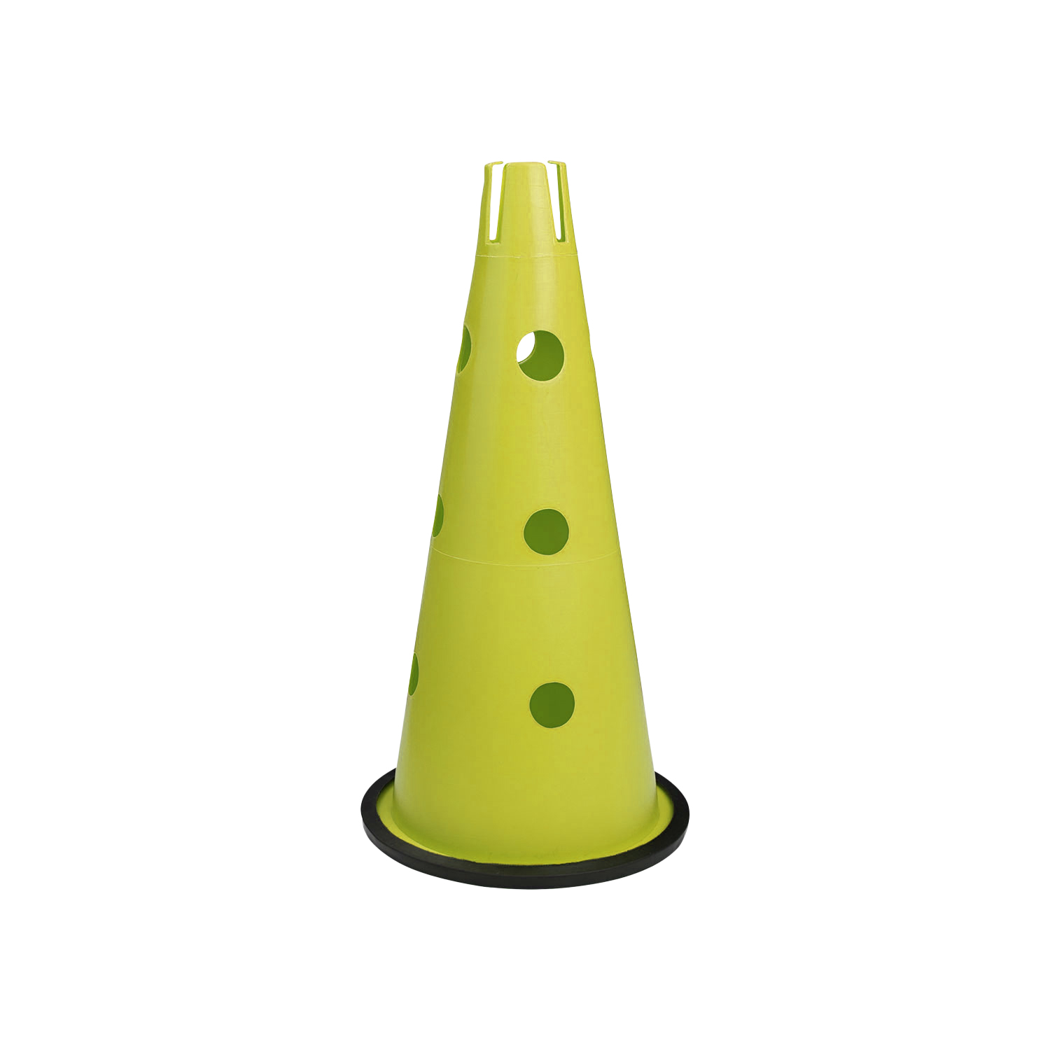 Helix Perforated Funnel - Yellow