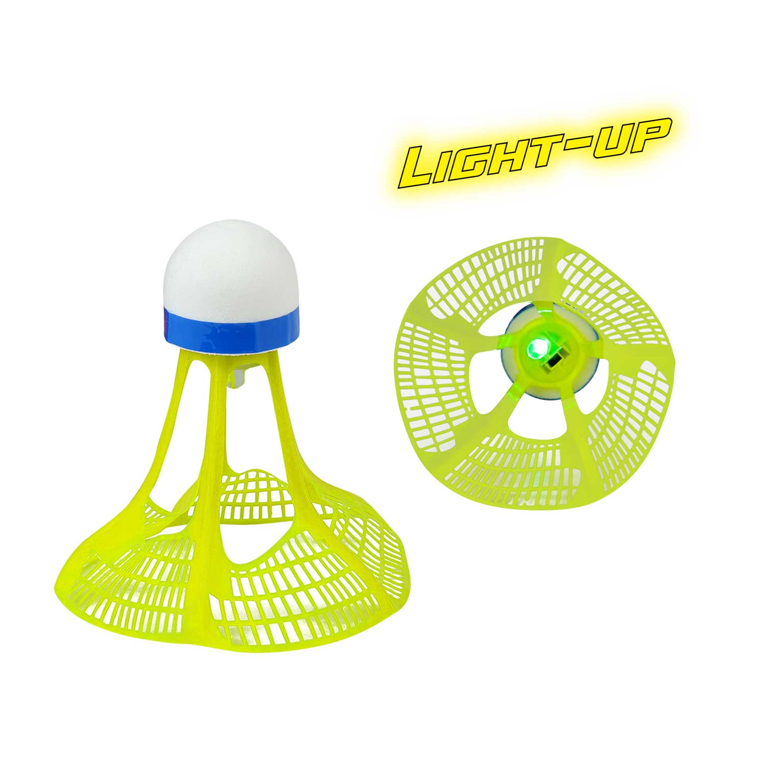 Helix Lighted Badminton Ball - Yellow