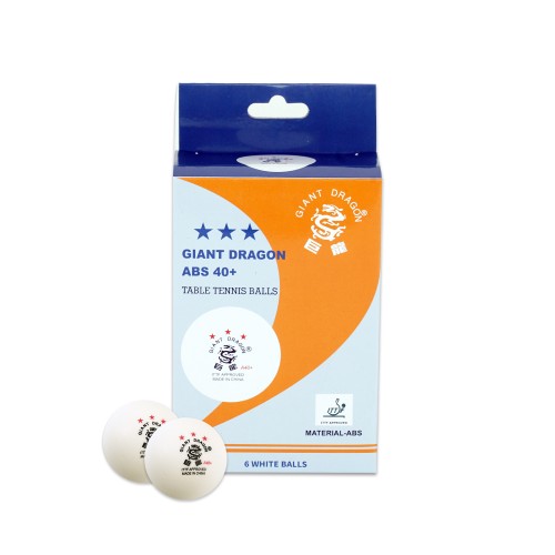 6 pcs ITTF Approved Table Tennis Ball