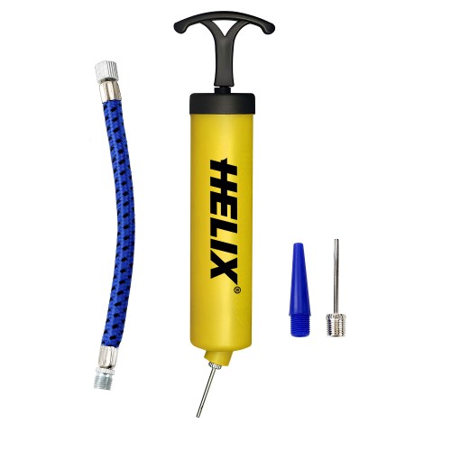 Helix ELP01S Ball Inflator Pump - Yellow