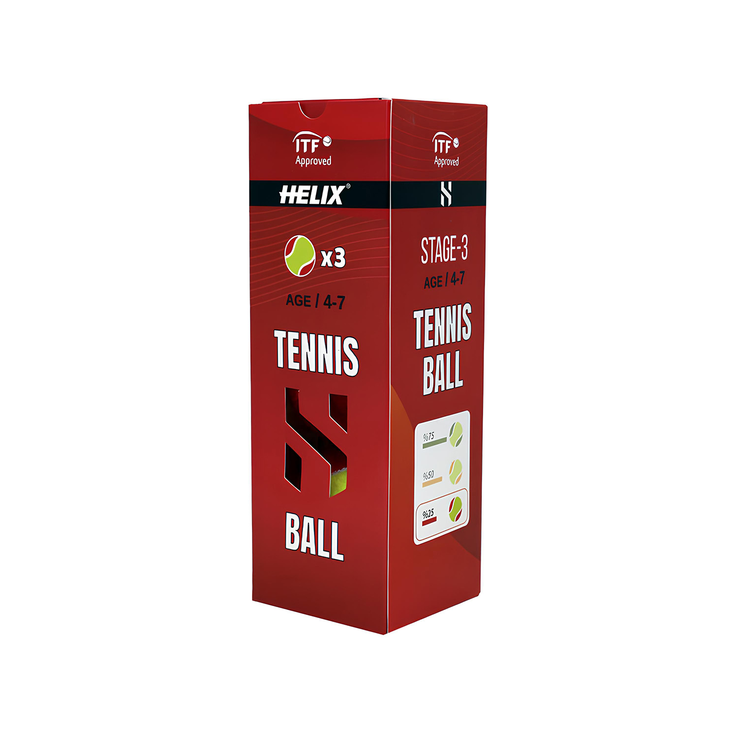 Helix 4-7 Years ITF Approved Tennis Ball