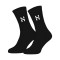 Helix Short Football Training Socks - Black