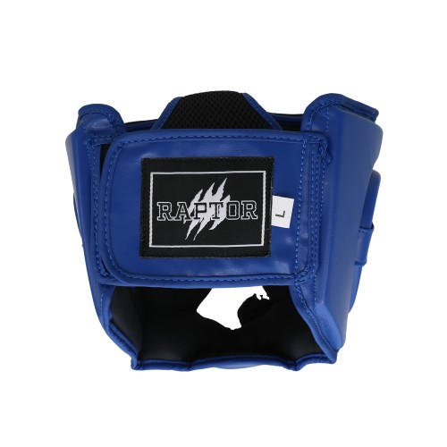 Raptor Close Boxing Kickboxing Head Protector - Blue